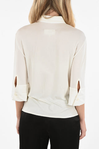 MM6 3/4 Sleeve Blouse