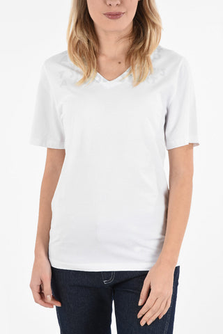 MM6 V-Neck CHARITY T-shirt