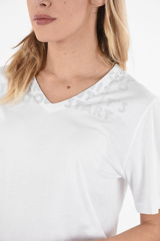 MM6 V-Neck CHARITY T-shirt