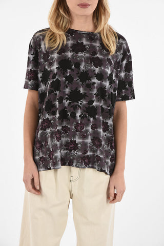 MM6 Roses- Print T-shirt
