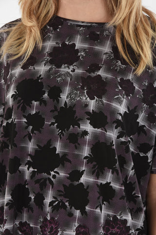 MM6 Roses- Print T-shirt