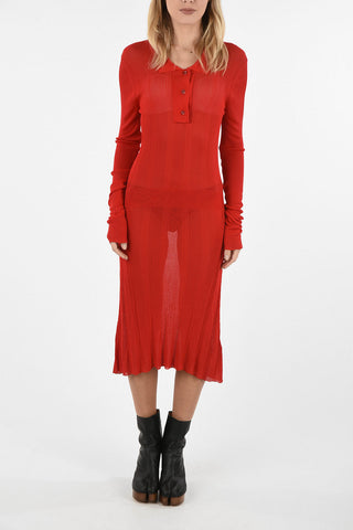 MM0 Ribbed Shift Dress