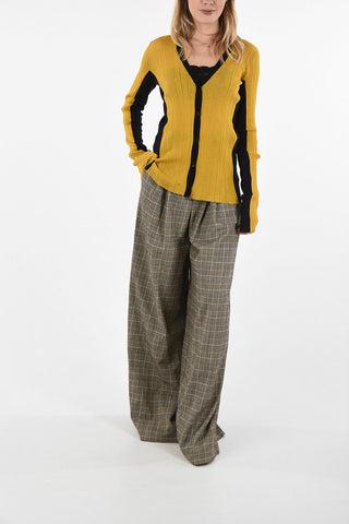 MM1 Ribbed V-Neck Cardigan