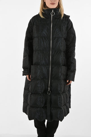 Oversized Down Jacket with Hood