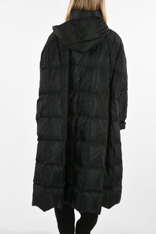 Oversized Down Jacket with Hood