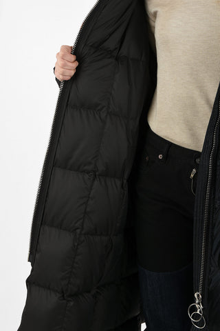 Oversized Down Jacket with Hood