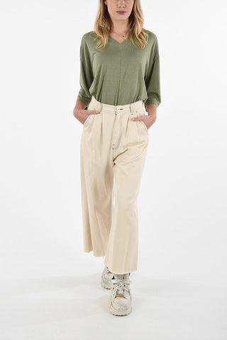 MM6 Double Breasted Palazzo Pants