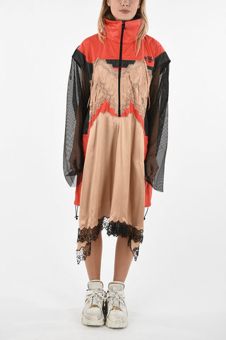 MM0 Lace Insert Dress