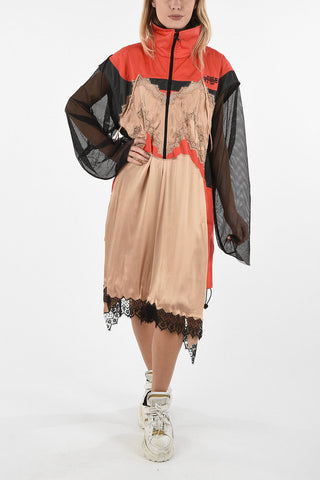 MM0 Lace Insert Dress