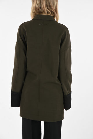 MM6 Virgin Wool Blend Coat