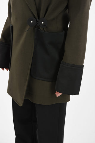 MM6 Virgin Wool Blend Coat