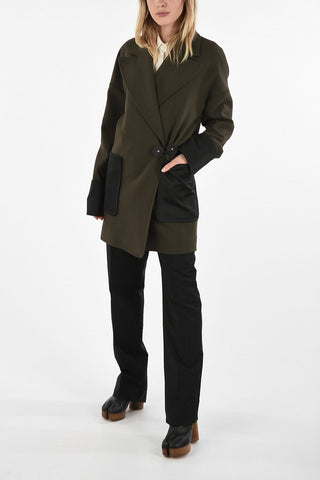 MM6 Virgin Wool Blend Coat