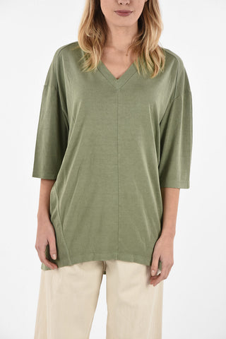 MM6 V-Neck Oversize T-shirt