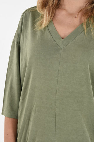 MM6 V-Neck Oversize T-shirt