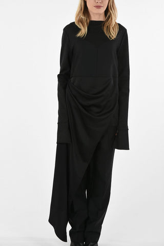MM1 Sweetheart Neckline Asymmetric Top