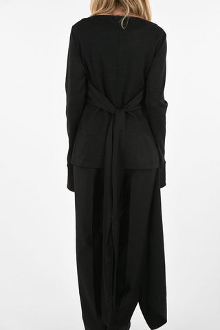 MM1 Sweetheart Neckline Asymmetric Top