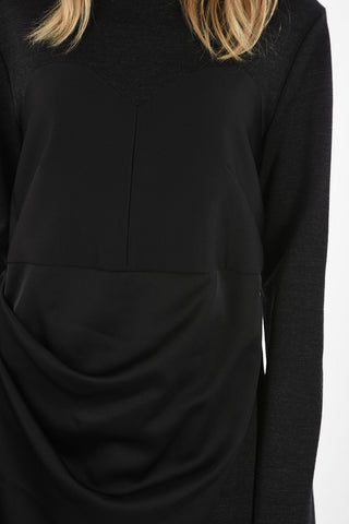 MM1 Sweetheart Neckline Asymmetric Top