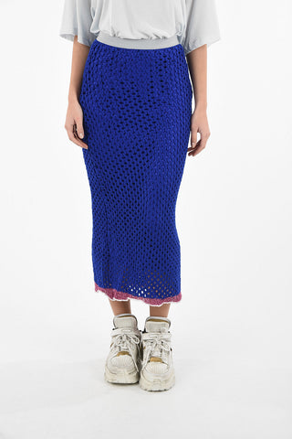 MM6 Crochet Pencil Skirt