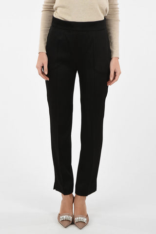 STUDIO High Waist Cropped VOLANTE Pants