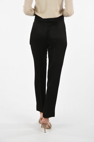 STUDIO High Waist Cropped VOLANTE Pants