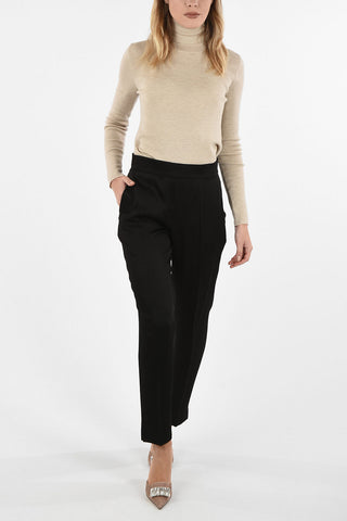 STUDIO High Waist Cropped VOLANTE Pants
