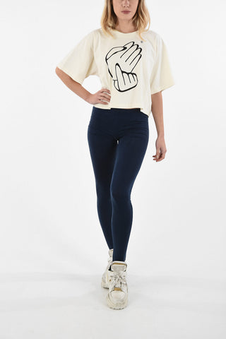 MM6 Satin Leggings