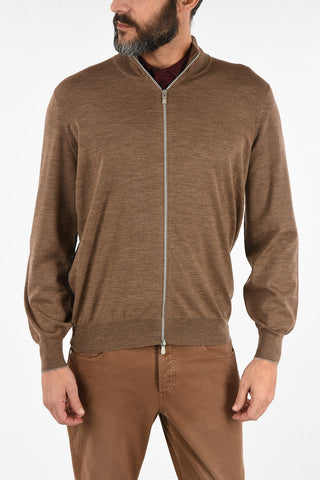 Virgin Wool and Cashmere Cardigan