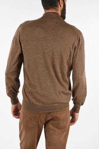 Virgin Wool and Cashmere Cardigan