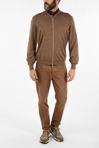 Virgin Wool and Cashmere Cardigan