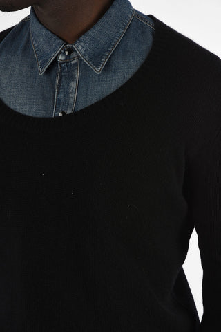 Maglia Girocollo in Cashmere