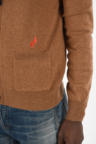 Wool And Cotton Cardigan with pockets