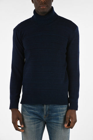 Crochet Turtle-Neck JULIAN Sweater
