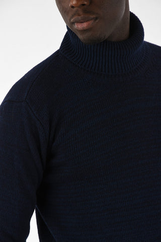Crochet Turtle-Neck JULIAN Sweater