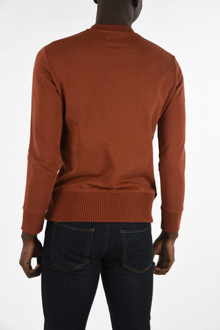 FRED PERRY Cotton crew-neck sweatshirt