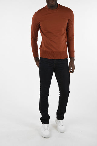 FRED PERRY Cotton crew-neck sweatshirt