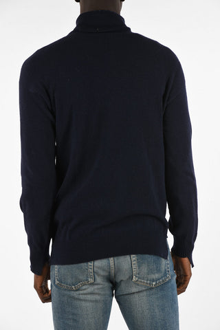 Turtle-Neck Asimmetrical Sweater