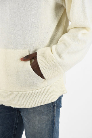Longline Sweater with Hood