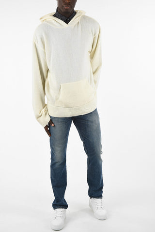 Longline Sweater with Hood