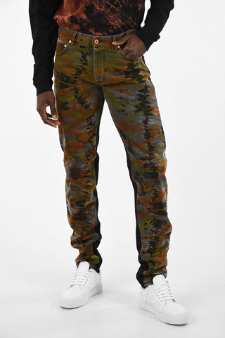 Tie Dye Regular Fit Jeans 18cm