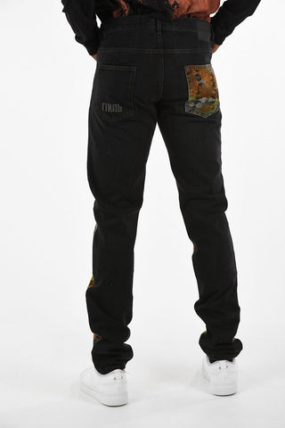 Tie Dye Regular Fit Jeans 18cm