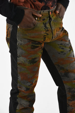 Tie Dye Regular Fit Jeans 18cm