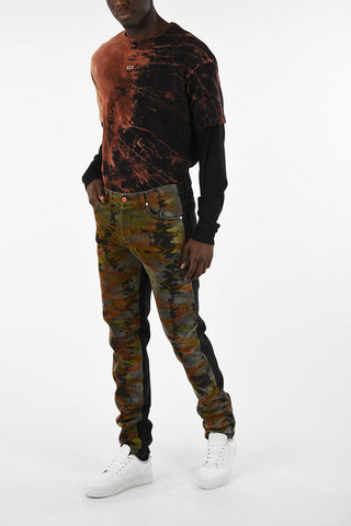 Tie Dye Regular Fit Jeans 18cm
