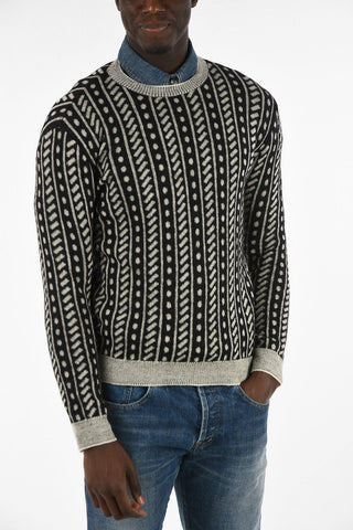 Embroidered Crew-Neck sweater