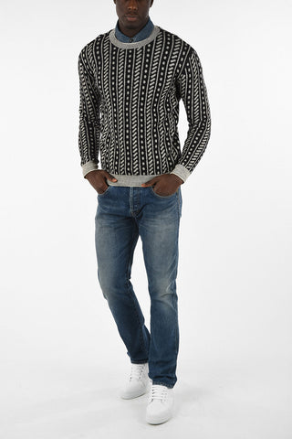 Maglia Girocollo Ricamata