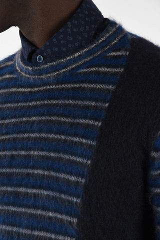 Striped Crew-neck Sweater