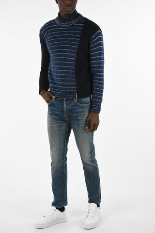 Striped Crew-neck Sweater