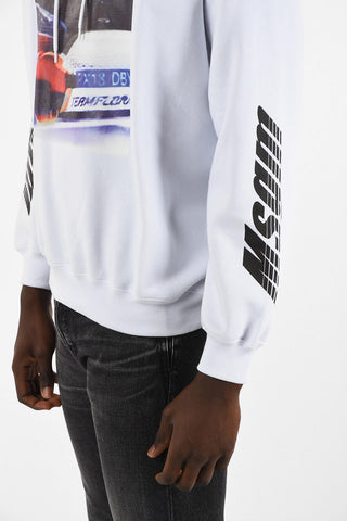 Printed Oversized Hoodie