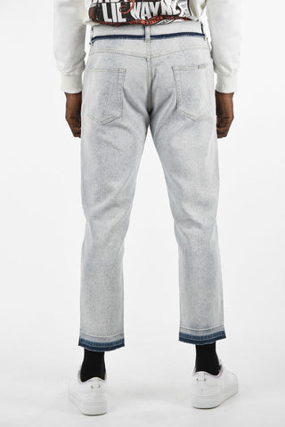 Acid Wash Relaxed Fit Jeans 19cm