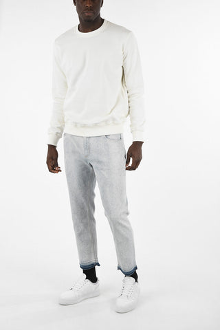 Acid Wash Relaxed Fit Jeans 19cm