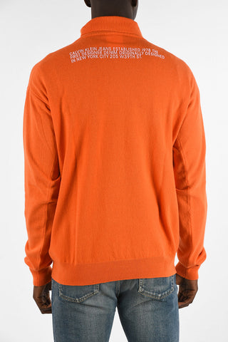 Maglia a Collo Alto in Lana e Cashmere
